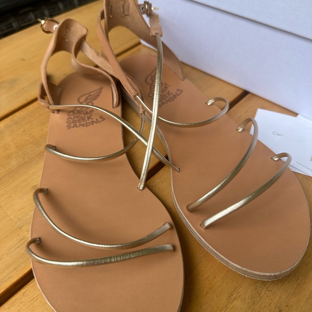 Ancient Greek Sandals- Meloivia EU39/US 9